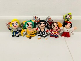 Samurai Shodown Spirits Keychain mini plush 4" Set Lot NEOGEO Toy SNK Banpresto