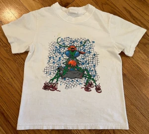 VTG 90s Grasshopper Basketball Shirt Size Kids 4-5 Made In USA Single Stitch Rad - Picture 1 of 14