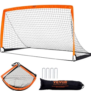 VEVOR Fußballtor Profi Soccertor Pop-up-Fußballtor Tragbar 190x100x100cm - Bild 1 von 12