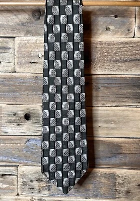 Corbata para hombre Arnold Palmer verde beige hecha en EE. UU. logotipo de paraguas Foto 1 de 4