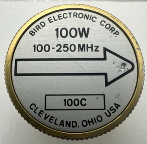 Bird 43 Thruline WattMeter Element 100W 100C 100-250MHz - Bild 1 von 3