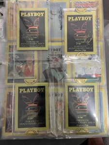 🔥 1995 & 1996 PLAYBOY CHROMIUM COVER CARDS INCLUDING RARE 11 SIGNATURE CARDS 🔥 - Picture 1 of 9