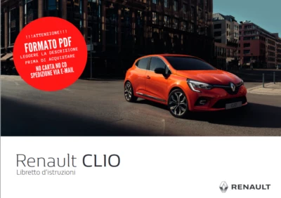 Libretto manuale istruzioni uso e manutenzione in PDF Renault Clio V 5 serie - Immagine 1 di 4