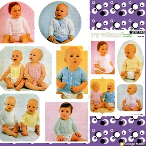 Patons Kniting Book 456 in 3 ply. 10 designs Singlet Top Jumper Dress Cardigan - Picture 1 of 3