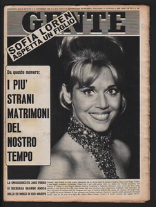 GENTE 38/1966 JANE FONDA MARILYN MONROE BRIGITTE BARDOT HALLYDAY VARTAN LENNON - Picture 1 of 1