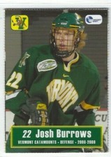 2008-09 Vermont Catamounts Josh Burrows