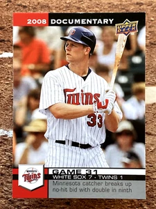 2008 Upper Deck Documentary Justin Morneau #1061 - Picture 1 of 2