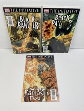 BLACK PANTHER 26, 27 + FANTASTIC FOUR 544 (The Initiative) Marvel 2007 Comic Lot