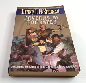 Caverns of Socrates by Dennis McKiernan (1995 1st ED Large Paperback) EX COND - Picture 1 of 8