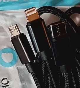 Olishen USB Data Cable for Fast Charging and Data Syncing 9.9ft Durable Cable - Picture 1 of 10