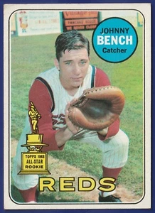 1969 Topps - Johnny Bench #95 All Star Rookie - Picture 1 of 2