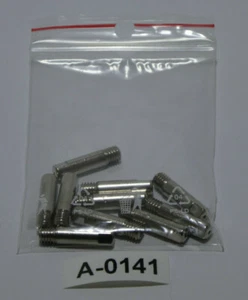 10x Stromdüse, Gasdüse, Kontaktrohr, Mig/Mag M6x25mm, 1,0mm E-Cu Vernickelt - Bild 1 von 1