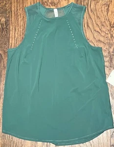 NEW Women Lululemon Sculpt Tank Top Pleated Medium Forest Size 6 - Picture 1 of 8