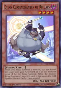 Djinn Cursenchanter of Rituals THSF-EN038 Super Rare Near Mint 1st X 1 YUGIOH CA - Picture 1 of 1