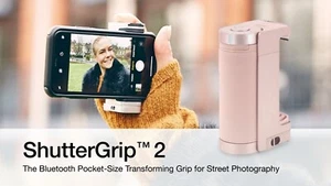 ShutterGrip™ Smartphone Selfie-Stick via Bluetooth ─ Lady-Like PINK - Bild 1 von 13