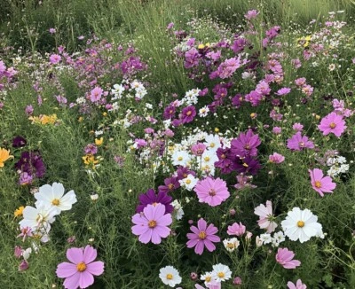 300 Seeds Cosmos Sensation Mixed Seeds - Annual Garden Flower - Image 1 of 4