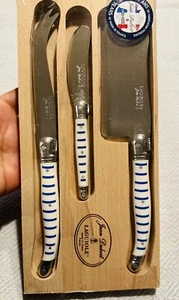Jean Dubost 3 Piece Cheese Set, Mariniere Made In France Sealed - Picture 1 of 7