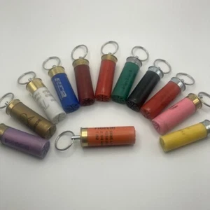 Shotgun Shell Key Chain, Made from Real Shells Hunting, Trap and Skeet Shooting - Picture 1 of 25
