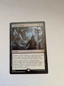 Lethal Scheme Commander: the Lost Caverns of Ixalan Regular MTG NM - Picture 1 of 1