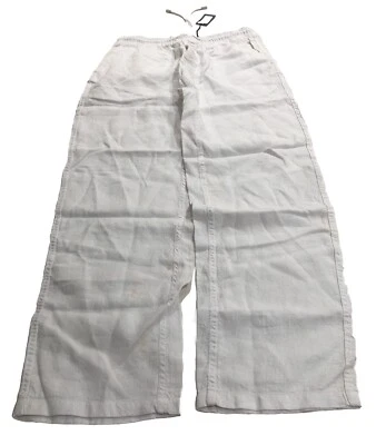 Pantalones Vilebrequin de gamuza blanca con cordón medianos Foto 1 de 3