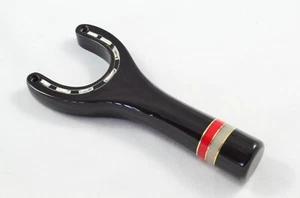 New Hand Carved Beautiful Water Buffalo Horn Slingshot Catapult Sling Shot - Picture 1 of 4