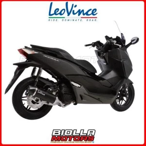 14021 SILENCIADOR COMPLETO LEOVINCE HONDA FORZA 125 2016 - NEGRO ACERO INOXIDABLE EUR - Imagen 1 de 5
