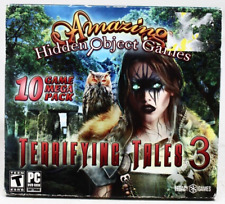Terrifying Tales 3 Amazing Hidden Objects 10-Pack PC DVD-ROM- New - See desc.