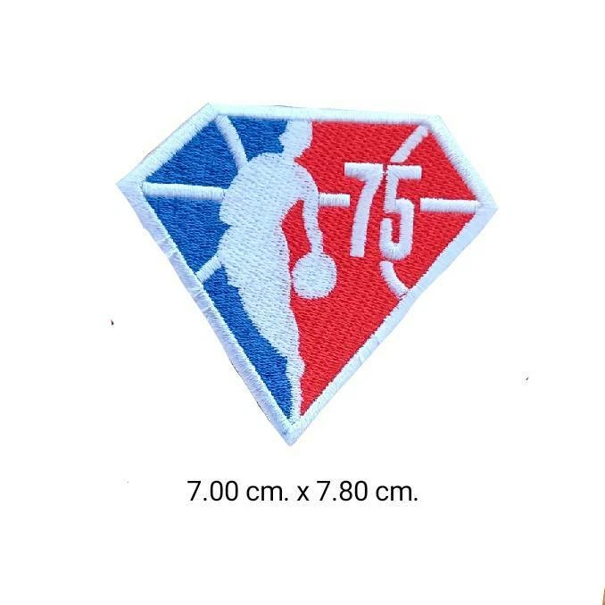 NBA 75th Anniversary team logo for patch​ iron​ and​ sewing on Clothes. - Image 1 of 1