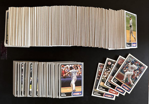 2003 TOPPS TOTAL BASEBALL CARD LOT---400+  CARDS  INCLUDING 40 SILVER CARDS