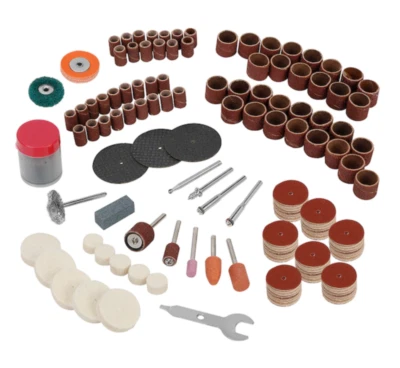 Nuevo kit de accesorios de herramientas rotativas Jorgensen 160 piezas con estuche compatible con Dremel Foto 1 de 4