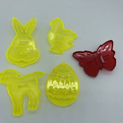 Cortador de galletas AMSCAN huevo cordero temático de Pascua lote mixto artesanías Foto 1 de 4