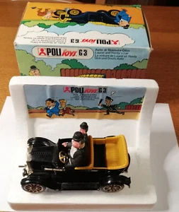 POLITOYS Serie G art.3 1a serie 1970 Auto STANLIO E OLLIO con scatola originale. - Foto 1 di 11