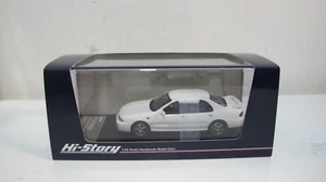 1:43 HI-STORY 1992 NISSAN BLUEBIRD SSS / ALTIMA SE RHD WHITE RESIN CARS - Picture 1 of 6
