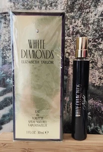 White Diamonds & Night by Elizabeth Taylor. 1 and .33 fl oz, EDT spray perfume - Picture 1 of 3