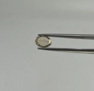 Marialite Oval 0.58 CTS Yellow Gemstone Gem Untreated - Picture 1 of 10