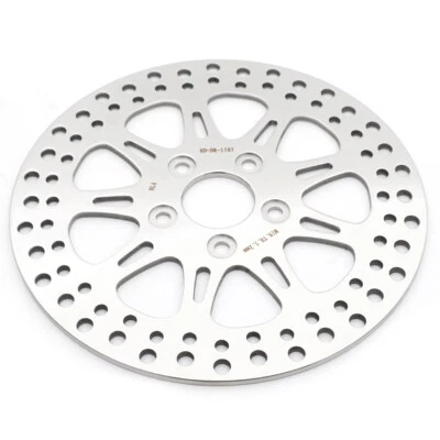 Polishing 11.5" Rear Brake Rotor for Harley Sportster 883 1200 Dyna FXRS Softail - Image 1 of 4