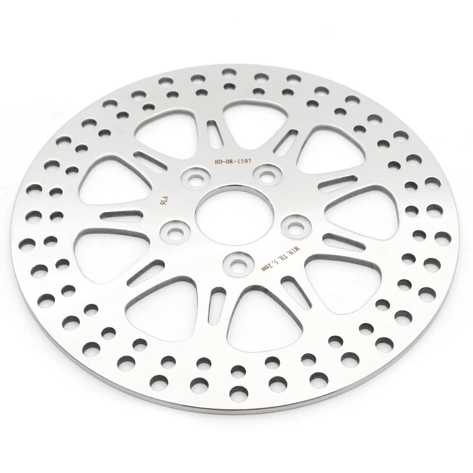 Polishing 11.5" Rear Brake Rotor for Harley Sportster 883 1200 Dyna FXRS Softail - Image 1 of 4