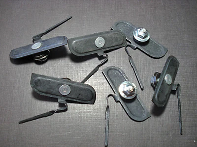 NOS fender quarter moulding clips sealer nuts 1-1/2" to 1-7/8" Oldsmobile Chevy - Image 1 of 4