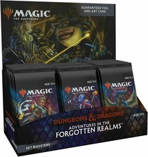 MTG  D&D Adventures In The Forgotten Realms Set Booster Box NEW Factory Sealed