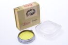 ? Leica A36 Yellow 1 Filter ?Figro? In Original Keeper & Boxed Chromed Model