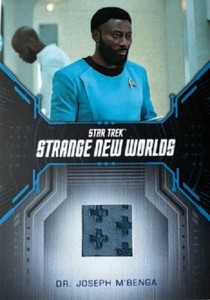 Star Trek Strange New Worlds Season One RC18 Costume Relic, Dr. Joseph M'Benga