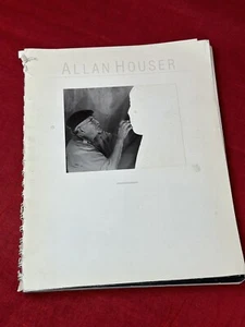 ALLAN HOUSER Sculptures Native American PHOTOGRAPHY BOOK VTG 1990 - Picture 1 of 13