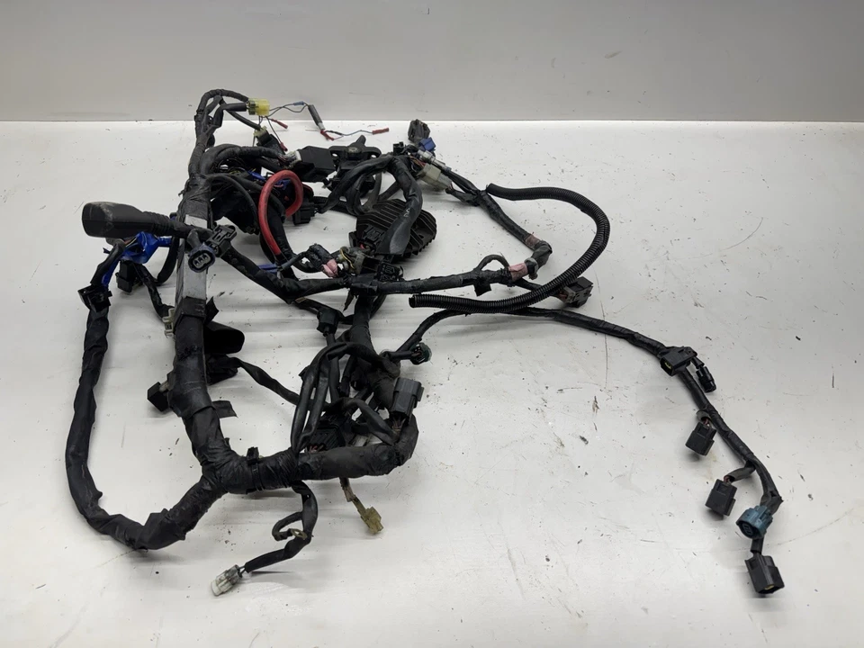 Yamaha YZF R6 R6R 2008-2016 motor principal cableado arnés telar de cables Foto 1 de 4