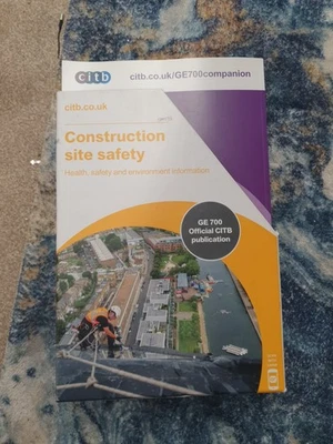 CITB GE700 Construction Site Safety Comprehensive Guide Publication 2020 - Image 1 of 4