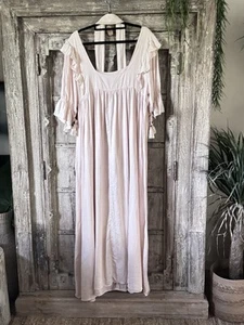 Spell Mae Linen Gown Maxi Dress size XL 14-16 - Picture 1 of 7