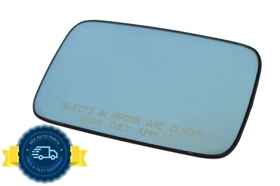 BMW 740i 1993 1994 lado del pasajero derecho espejo retrovisor azul térmico vidrio OEM Foto 1 de 4