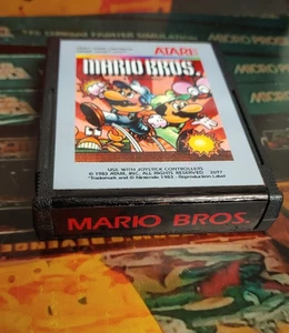 Mario Bros (Atari 1983) ATARI VCS 2600 (Modul) works classic new label 8-bit - Picture 1 of 1
