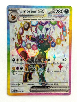 Pokémon TCG Umbreon ex SVP 176 Figure Collection Promo Prismatic SPANISH! - Image 1 of 2