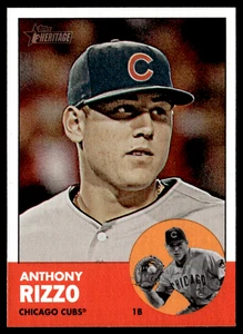 2012 Topps Heritage - Anthony Rizzo #260 Base - Picture 1 of 2
