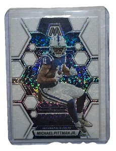 2023 PANINI MOSAIC #95 WHITE SPARKLE MOSAIC PRIZM (SP) MICHAEL PITTMAN JR - Imagen 1 de 2